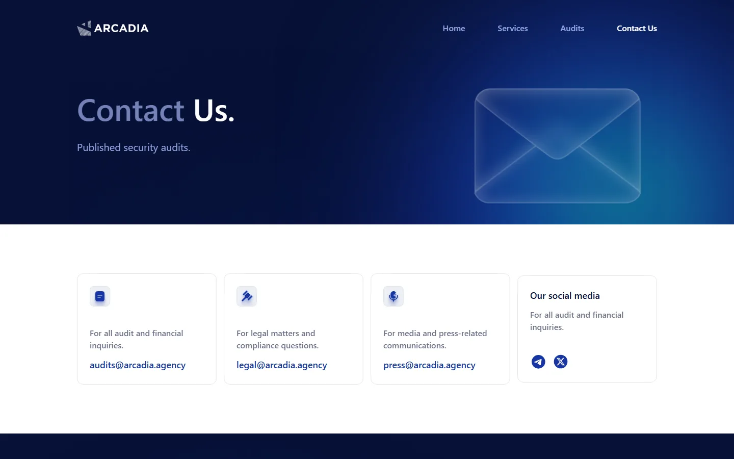 The Arcadia Group website screenshot 3