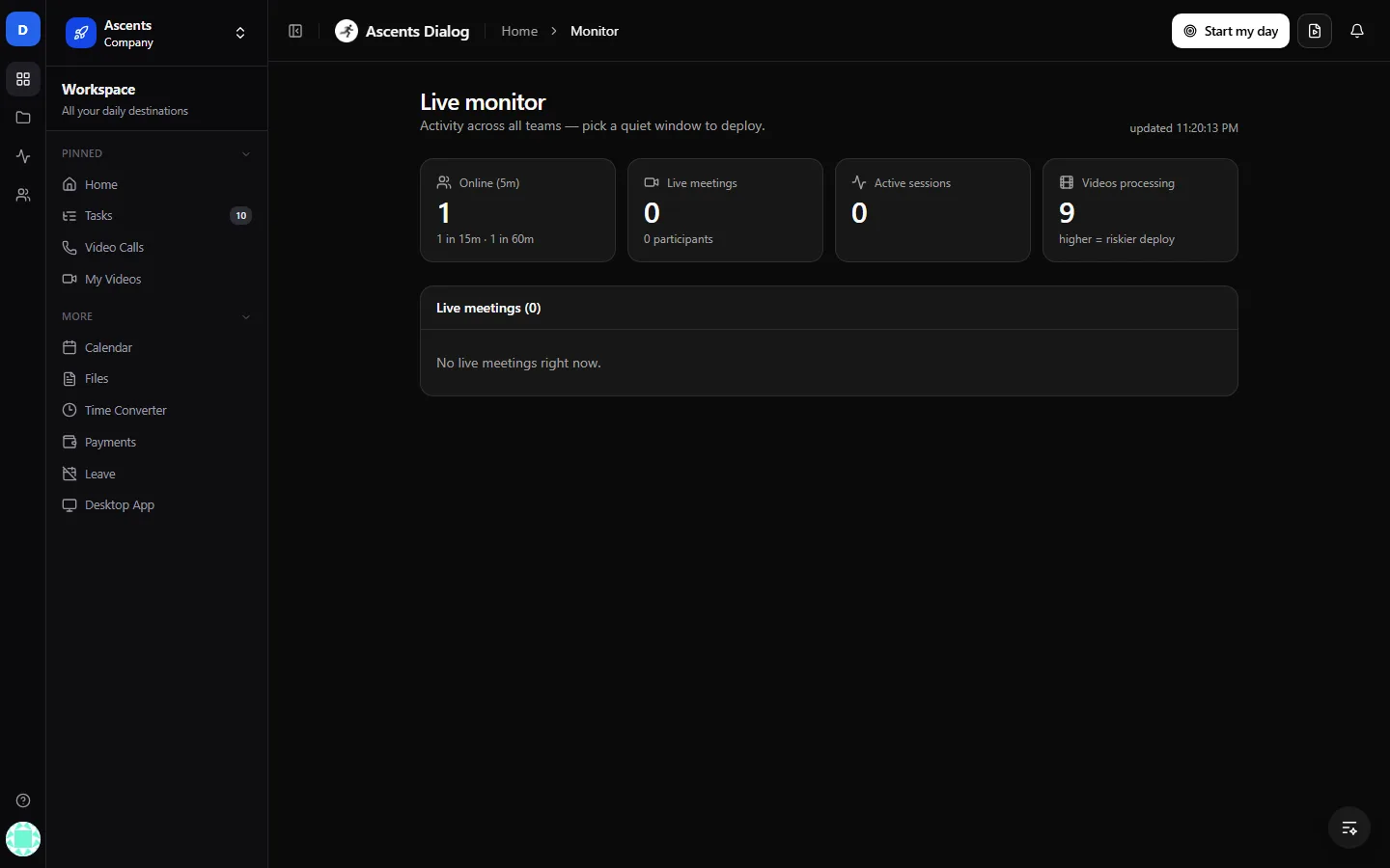 Ascents Dialog screenshot 7