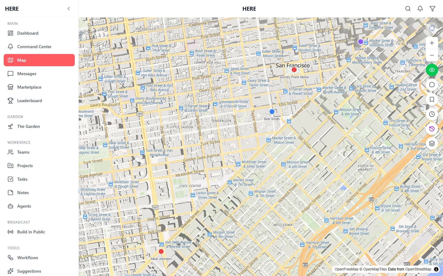 HERE screenshot 3
