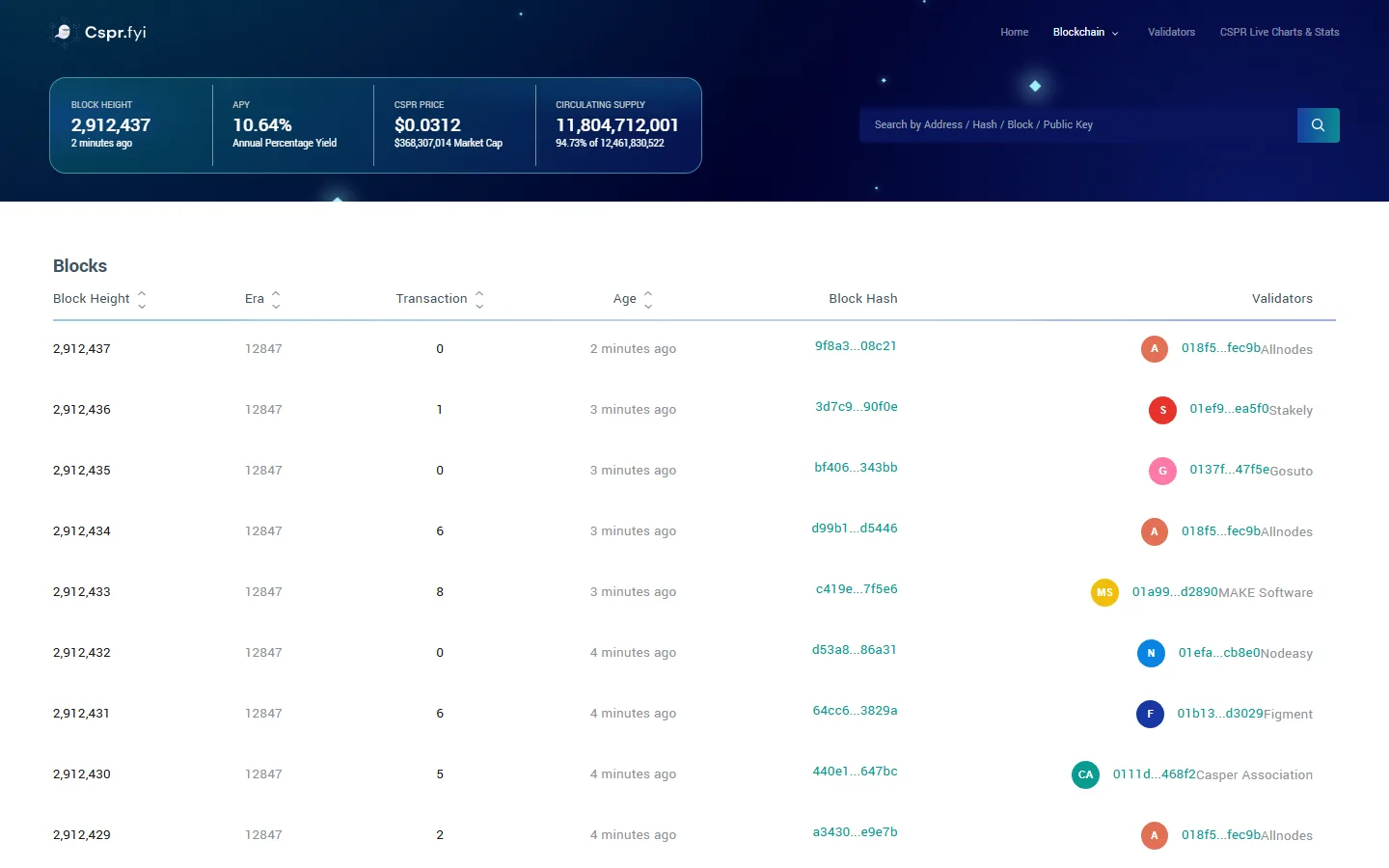 cspr.fyi screenshot 3