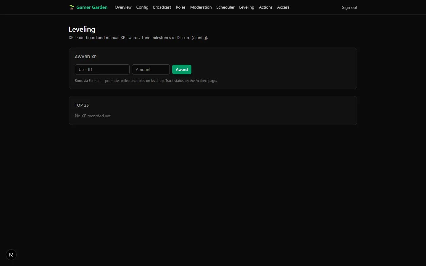 Gamer Garden bot suite screenshot 3