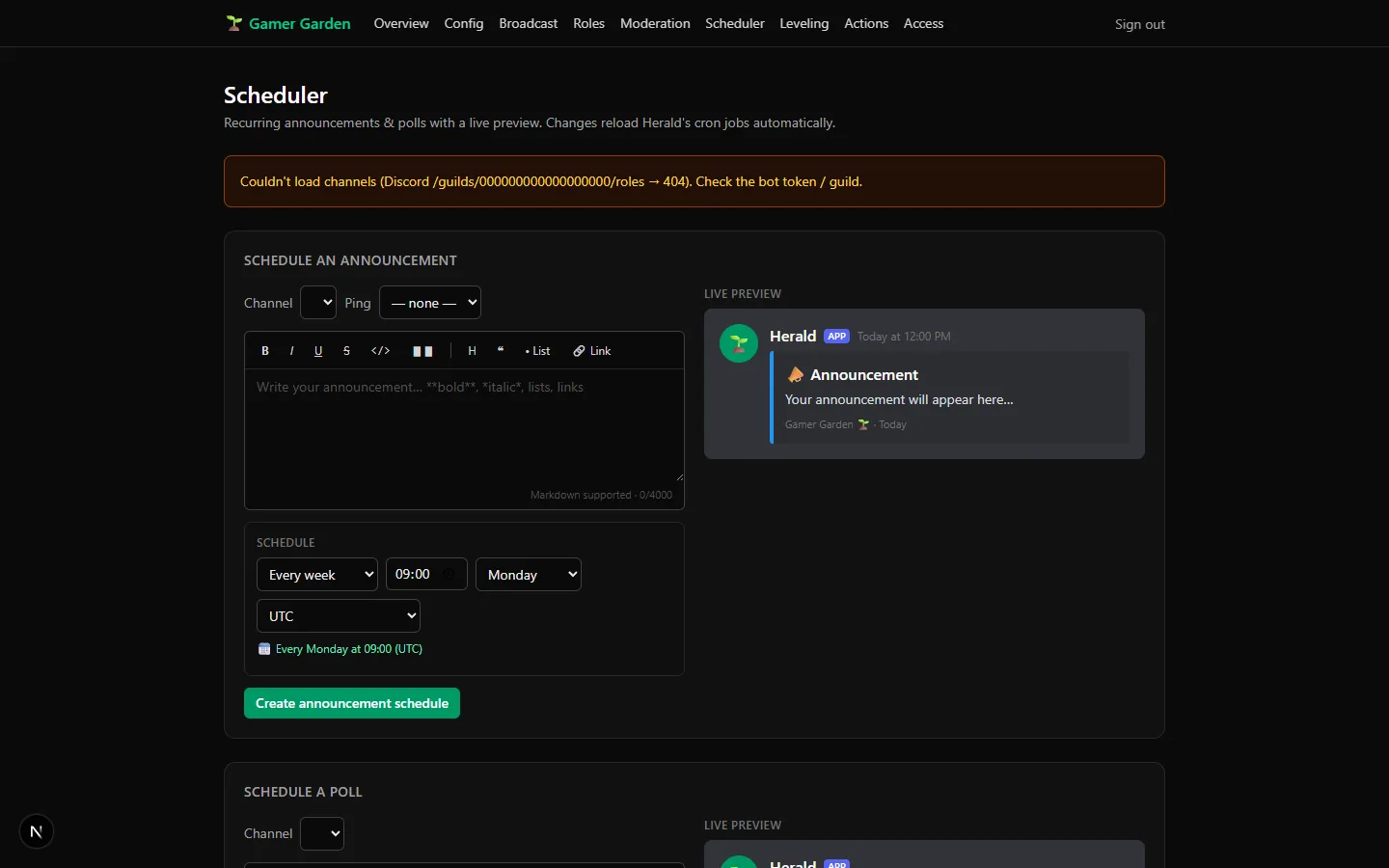 Gamer Garden bot suite screenshot 6